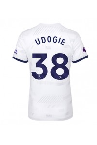 Fotbalové Dres Tottenham Hotspur Destiny Udogie #38 Dámské Domácí Oblečení 2023-24 Krátký Rukáv